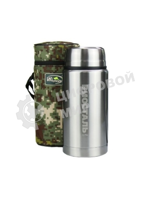 Термос BIOSTAL NTS-500B ОХОТА ш/г, суповой с ложкой, с термочехлом