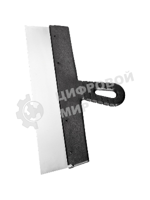 Шпатель фасадный Сибртех из нержавеющей стали, 350 мм, пластмассовая рукоятка