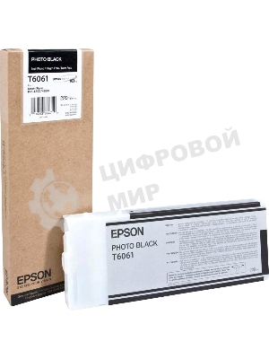 Картридж струйный Epson C13T606100 фото черный (220 мл.) для Stylus Pro 4880