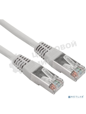 Шнур коммутационный Rexant патч-корд U/UTP RJ45-RJ45, cat.5e, LSZH серый, 3м