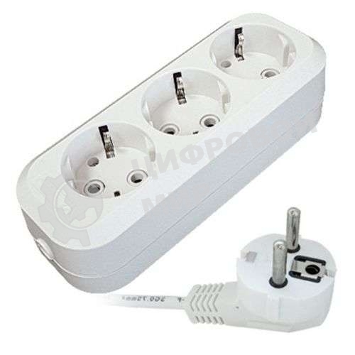 Удлинитель 3х7 м с заземл. 16А IP20 Е-303 АБС-пл. ПВС 3х1 UNIVersal 9631979