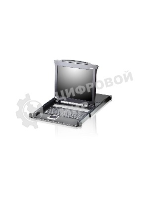 Квм консоль ATEN SINGLE RAIL 16P PS/2-USB LCDKVMP 19INCH (CL5716NR).