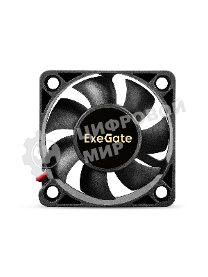 Вентилятор для корпуса ExeGate EX05015B2P черный, 50 мм, 6000 об/мин, 33 дБ, 2 pin