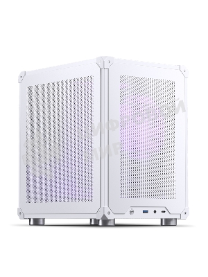 Компьютерный корпус без блока питания Case JONSBO C6, Mini-Tower, no fan, 1xUSB-A 3.2 + 1xUSB-C 3.2, mATX, mITX White