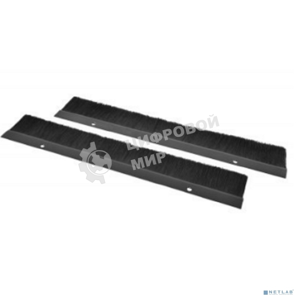 Щеточный ввод ЦМО для шкафов универсальный, высота ворса 75 мм, длина 2м