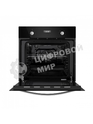Духовой шкаф электрический Maunfeld EOEM.589B черный/серебристый, встраиваемый