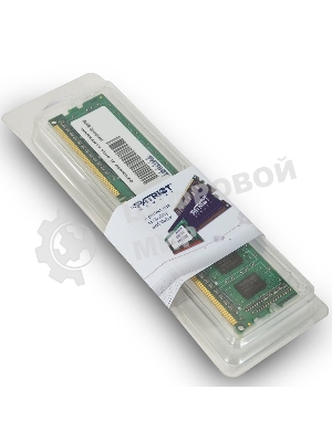Оперативная память Patriot, DDR3, 4GB (1x4 GB), 1333 MHz, CL9, DIMM