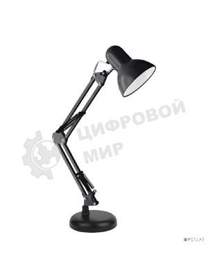 Светильник настольный UF-313 С02 230В 60Вт черный Ultraflash 14413