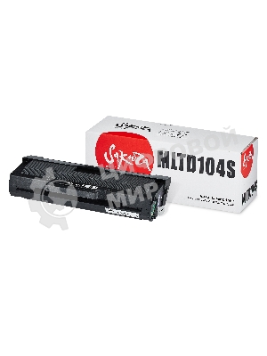 Комплект MLTD104S Sakura из 2х картриджей для Samsung, черный, 1500 к.