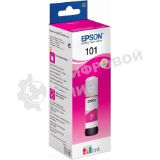 Чернила Epson L101 C13T03V34A пурпурный (70 мл) для Epson L4150/L4160/L6160/L6170/L6190