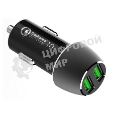 Автомобильное ЗУ ACD 36Вт, 2xUSB QC, 3.6~12В/3А RTL
