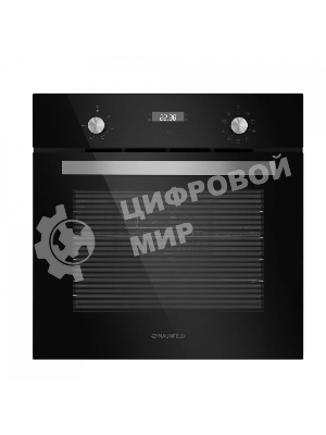 Духовой шкаф электрический Maunfeld EOEM.589B черный/серебристый, встраиваемый