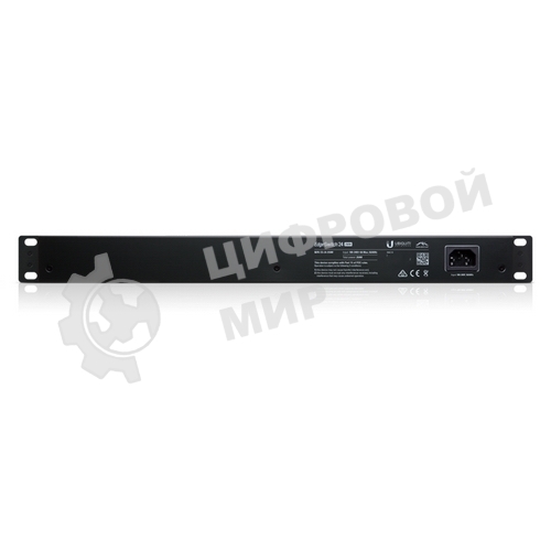Коммутатор [ES-24-250W EU] Ubiquiti EdgeSwitch 24-250W 24 порта, раздача питания 24/48В на всех портах, суммарная мощность 250W