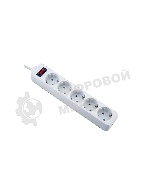Сетевой фильтр Defender ES 99481 белый, 1.8 м, EURO, 5 розеток, 2200 Вт