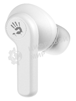Наушники TWS A4Tech Bloody M30 белый, внутриканальные, Bluetooth, до 22 ч
