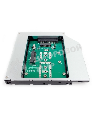 Сменный бокс для HDD/SSD AgeStar SMNF2S SATA металл серебристый 2.5