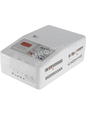 Стабилизатор RUCELF SRW-10000-Dоднофазный, цифровой 220В 10000ВА вх.:140-260Внастенный