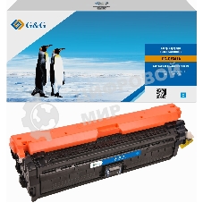 Картридж лазерный G&G GG-CE341A голубой (15000стр.) для HP CLJ M775