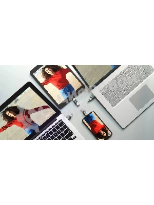 Флешка USB Sandisk 256Gb iXpand Flip SDIX90N-256G-GN6NE USB3.1 зеленый/серебристый