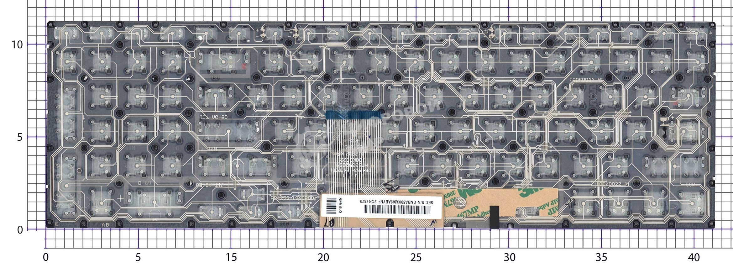Клавиатура для ноутбука Samsung NP700Z7A черная