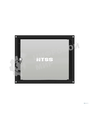 Шкаф коммутационный NTSS Lime (NTSS-WL9U5545GS-BL) настенный 9U 550x450 мм пер. дв. стекл несъемн. бок. пан. 30 кг черный 370 мм 12 кг 110 град. 500 мм IP20 сталь