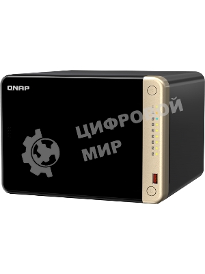Сетевое хранилище NAS Qnap Original TS-664-8G 6-bay настольный Celeron N5095