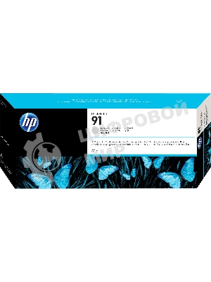 Картридж струйный HP №91 C9466A светло-серый для HP DJ Z6100 (775мл)