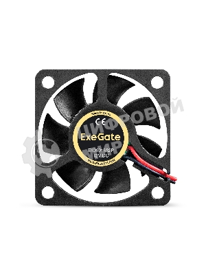 Вентилятор для корпуса ExeGate EX05015S2P черный, 50 мм, 5500 об/мин, 30 дБ, 2 pin