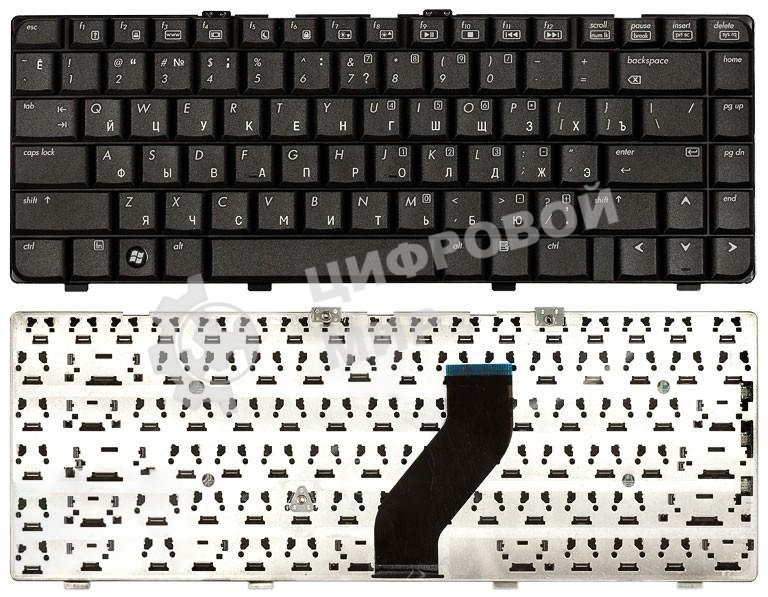 Клавиатура для ноутбука HP Pavilion DV6000 черная