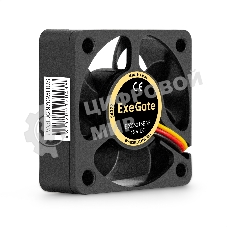 Вентилятор для корпуса ExeGate EX05015B3P черный, 50 мм, 6000 об/мин, 33 дБ, 3 pin
