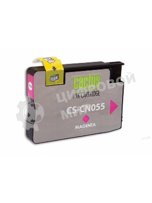 Картридж струйный Cactus CS-CN055 №933 пурпурный (14 мл) для HP OfficeJet 6600