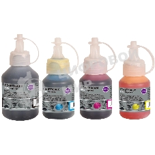 Чернила Cactus CS-BTD60/BT5000SET (3х48 мл и 1х108 мл) голубой/пурпурный/желтый/черный набор 4x252мл для Brother HL-T4000DW, DCP-T510W, DCP-T710W, MFC-T810W, MFC-T910DW, MFC-T4500DW, DCP-T420W, DCP-T520W, DCP-T720DW, DCP-T820DW, MFC-T920DW