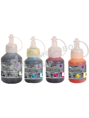 Чернила Cactus CS-BTD60/BT5000SET (3х48 мл и 1х108 мл) голубой/пурпурный/желтый/черный набор 4x252мл для Brother HL-T4000DW, DCP-T510W, DCP-T710W, MFC-T810W, MFC-T910DW, MFC-T4500DW, DCP-T420W, DCP-T520W, DCP-T720DW, DCP-T820DW, MFC-T920DW