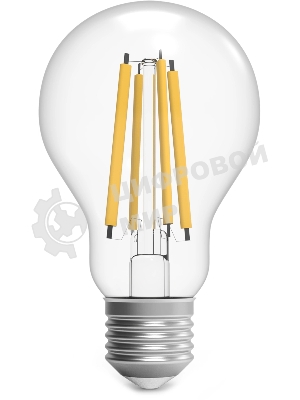 Лампа светодиодная филаментная Gauss Filament 18Вт цок.:E27 груша св.свеч.бел.нейт. (упак.:10шт)