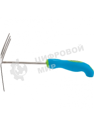 Мотыжка комбинированная Palisad PREMIUM PLUS 70х290 мм, нерж. сталь, двухкомпонентная рукоятка