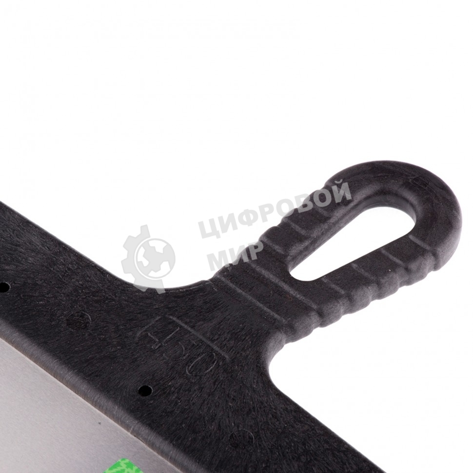 Шпатель фасадный Сибртех из нержавеющей стали, 450 мм, пластмассовая рукоятка