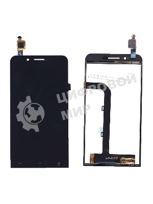 Дисплей для Asus ZenFone Go ZC500TG черный