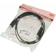 Кабель аудио-видео High Speed ver.1.4 Flat HDMI (m)/HDMI (m) 1м. позолоченные контакты черный