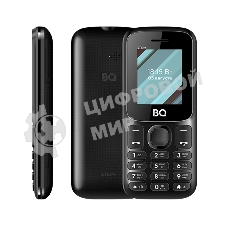 Мобильный телефон BQ 1848 Step+ черный (без СЗУ в комплекте)