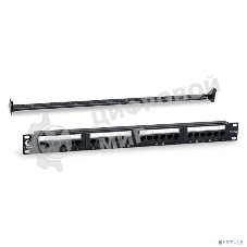 Патч-панель Cabeus PL-24-Cat.5e-Dual 19