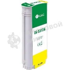 Картридж струйный G&G GG-B3P21A №727 желтый (130 мл) для HP DJ T920/T1500