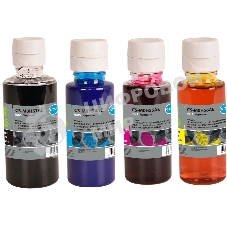 Чернила Cactus CS-GT51/GT52SET (1х90 мл, 3х70 мл) голубой/пурпурный/желтый/черный набор для HP Ink Tank 110/115/116/118/310/315/316/318/319/515/615;Wireless 410/411/415/416/418/419;GT 5810/5820/5812/5822