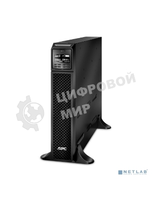 Источник бесперебойного питания APC Smart-UPS SRT, 1000VA/1000W, On-Line, Extended-run, Tower (Rack 2U convertible), черный