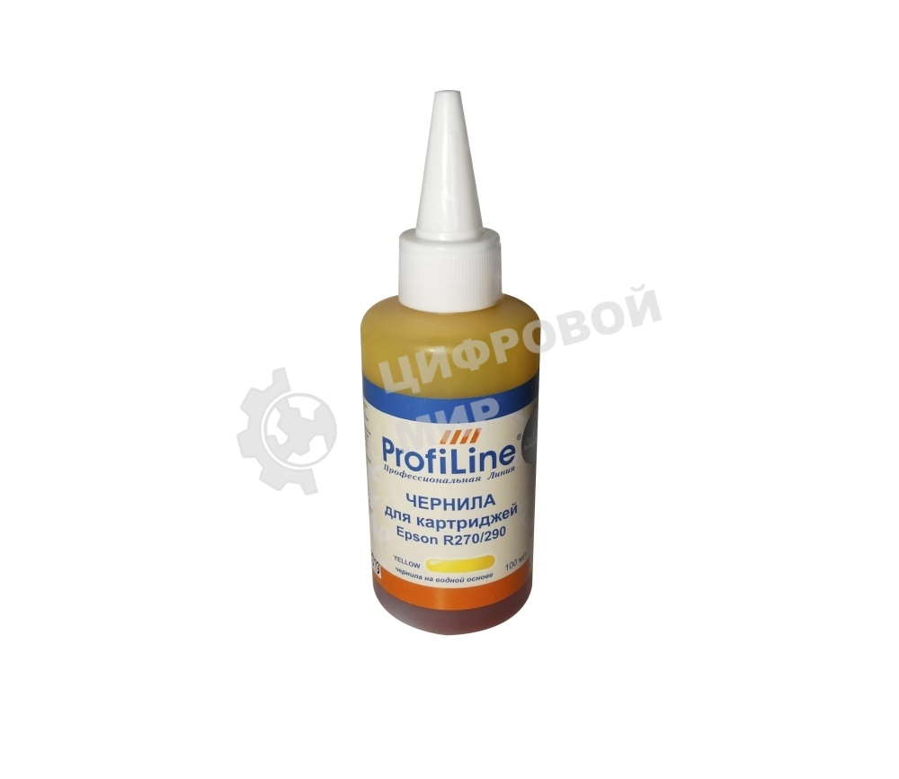 Чернила ProfiLine для принтеров Epson Stylus R270/R290/R390/T50/P50 Yellow 100 мл водн