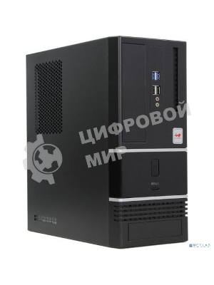 Компьютерный корпус INWIN BK623BL USB 3.0 (Micro-ATX, RB-S400BN1-0, 400W, 2xUSB 3.0, 2xUSB 2.0+Audio, черный)