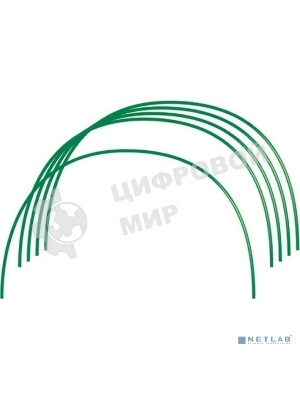 Парниковые Дуги Россия в ПВХ 1,2x1м 6 шт. диаметр трубы 10мм/Р/64406