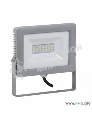 Прожектор IEK LPDO701-30-K03 СДО 07-30 светодиодный серый IP65 IEK
