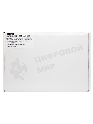 Удлинитель Rexant HDMI по витой паре RJ-45(8P-8C) кат. 5е/6, передатчик+приемник
