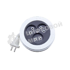 Удлинитель 3х5 м без заземл. 6А IP20 У6-004 ШВВП 2х0.75 рулетка UNIVersal 9634578