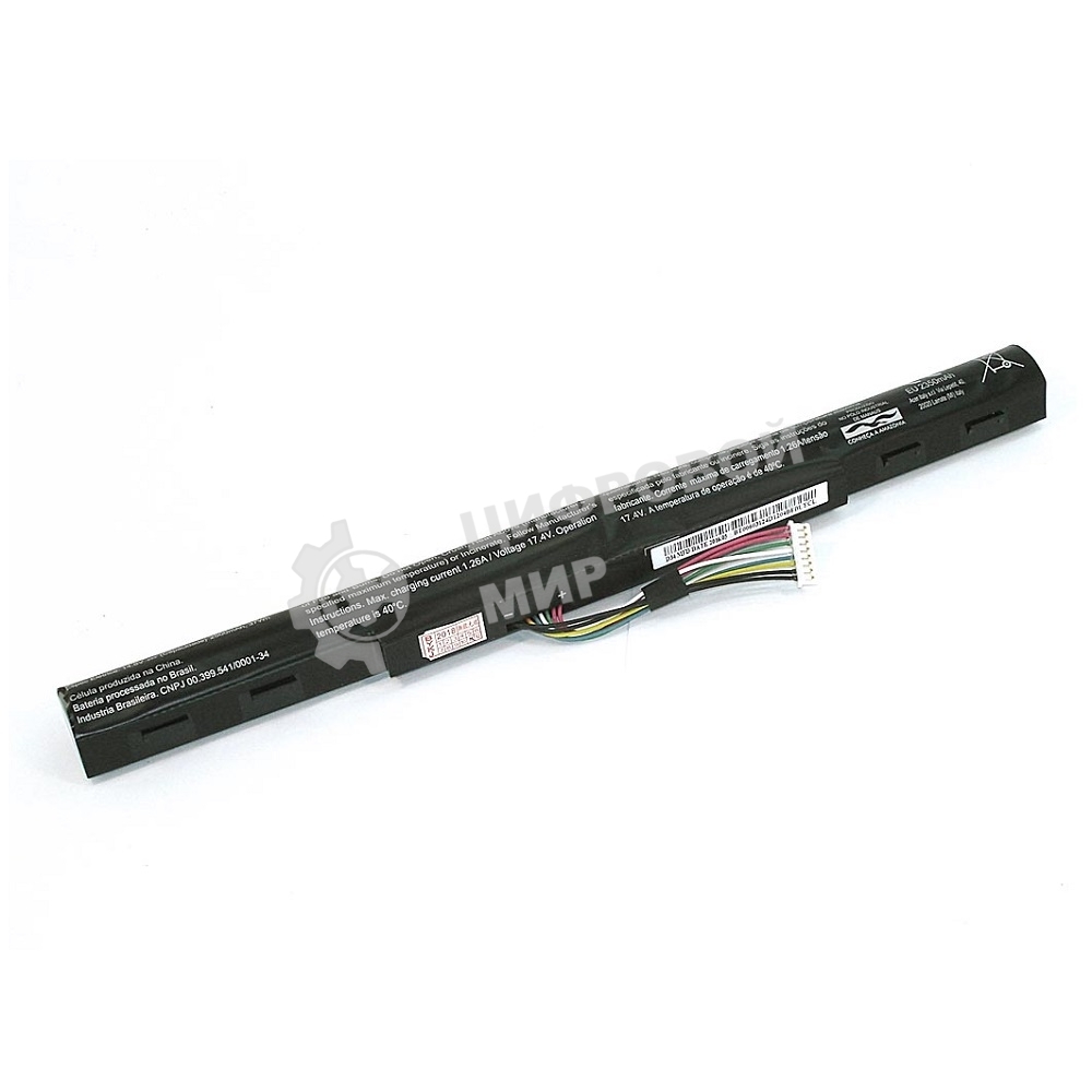 Аккумуляторная батарея для ноутбука Acer Aspire E5-422 E5-472 (AL15A32) 14.8V 2350mAh 37Wh черный